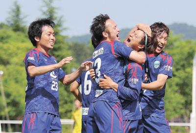 コバルトーレ女川 ＪＦＬ第11節　待望のホーム初白星 上位武蔵野に1―0完封勝利